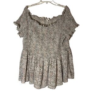 NWOT Cato Off The Shoulder Blouse